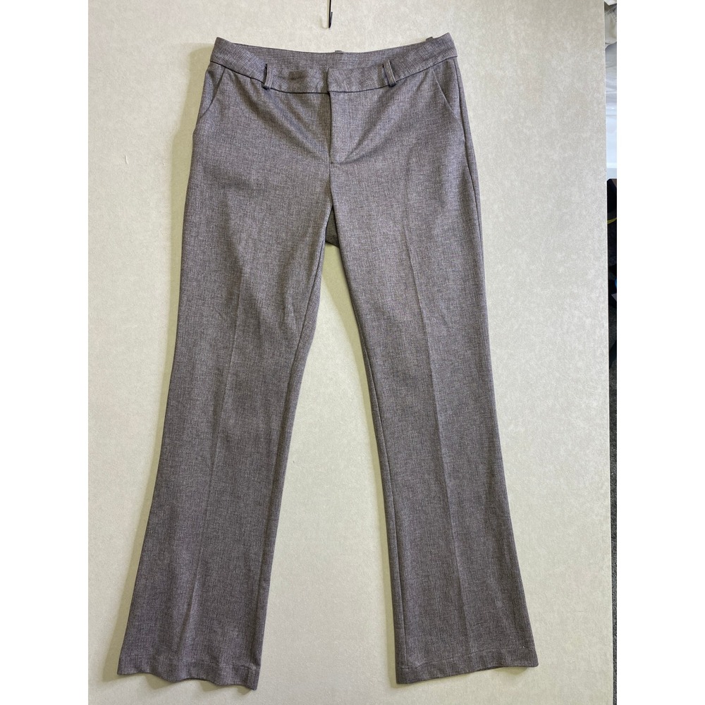 KUT from the Kloth Women Brown Heather Straight Leg Dress Pants SB10302 Size 10